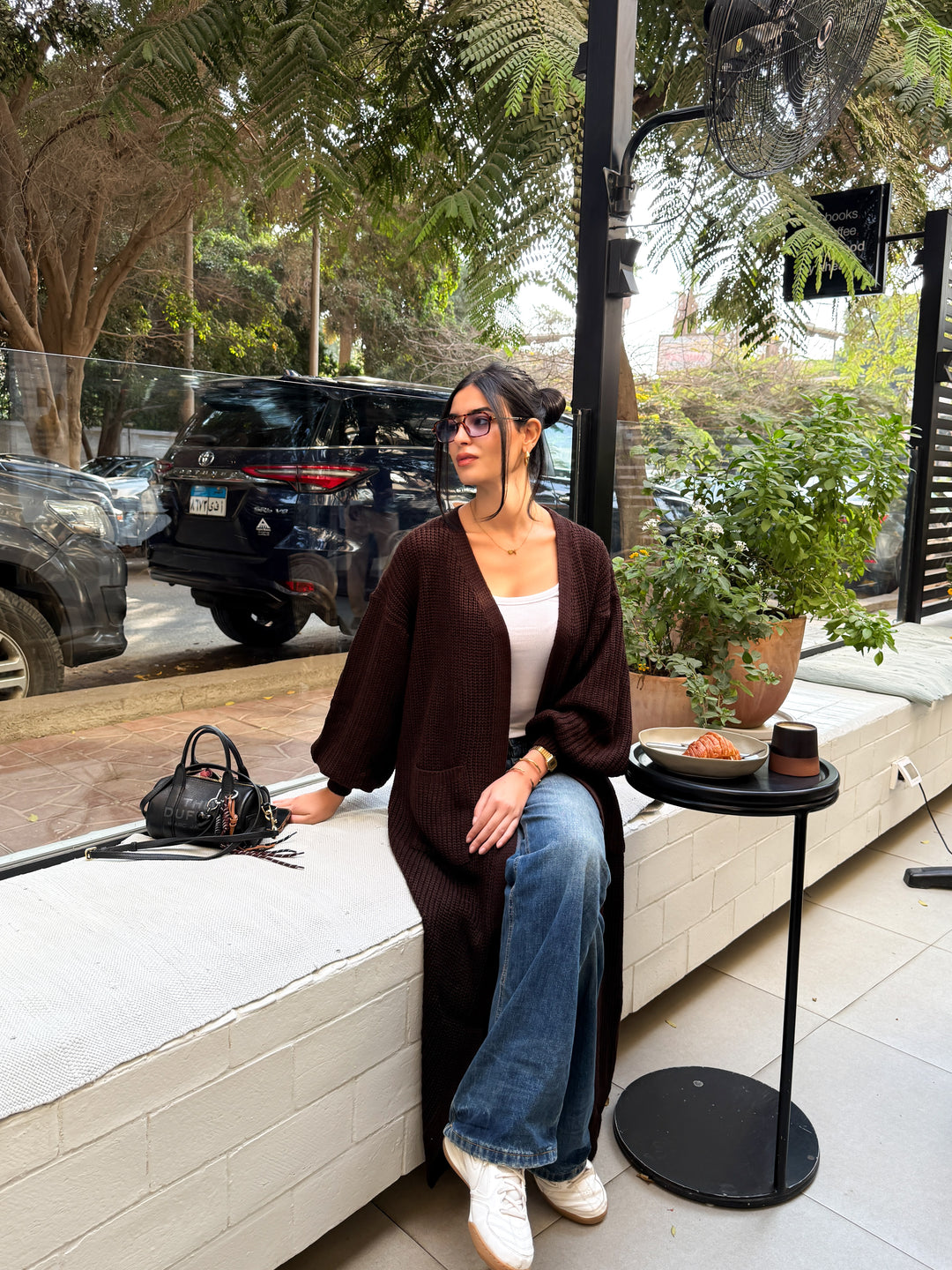 Brown Leila cardigan