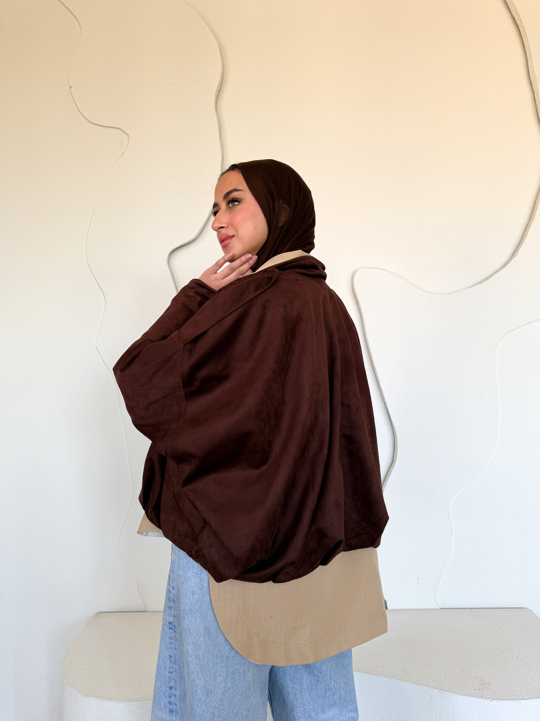 Chocolate brown Ruba jacket