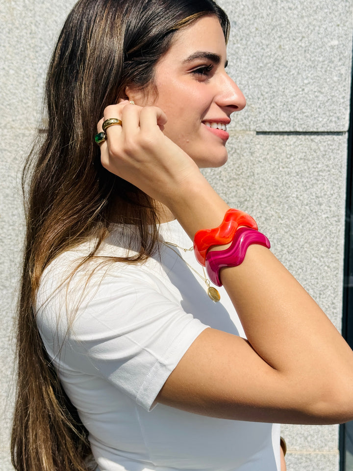 Waves bangle