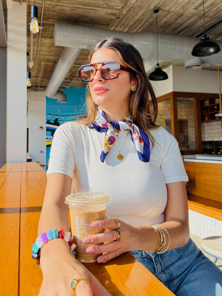 Bloom mini scarf