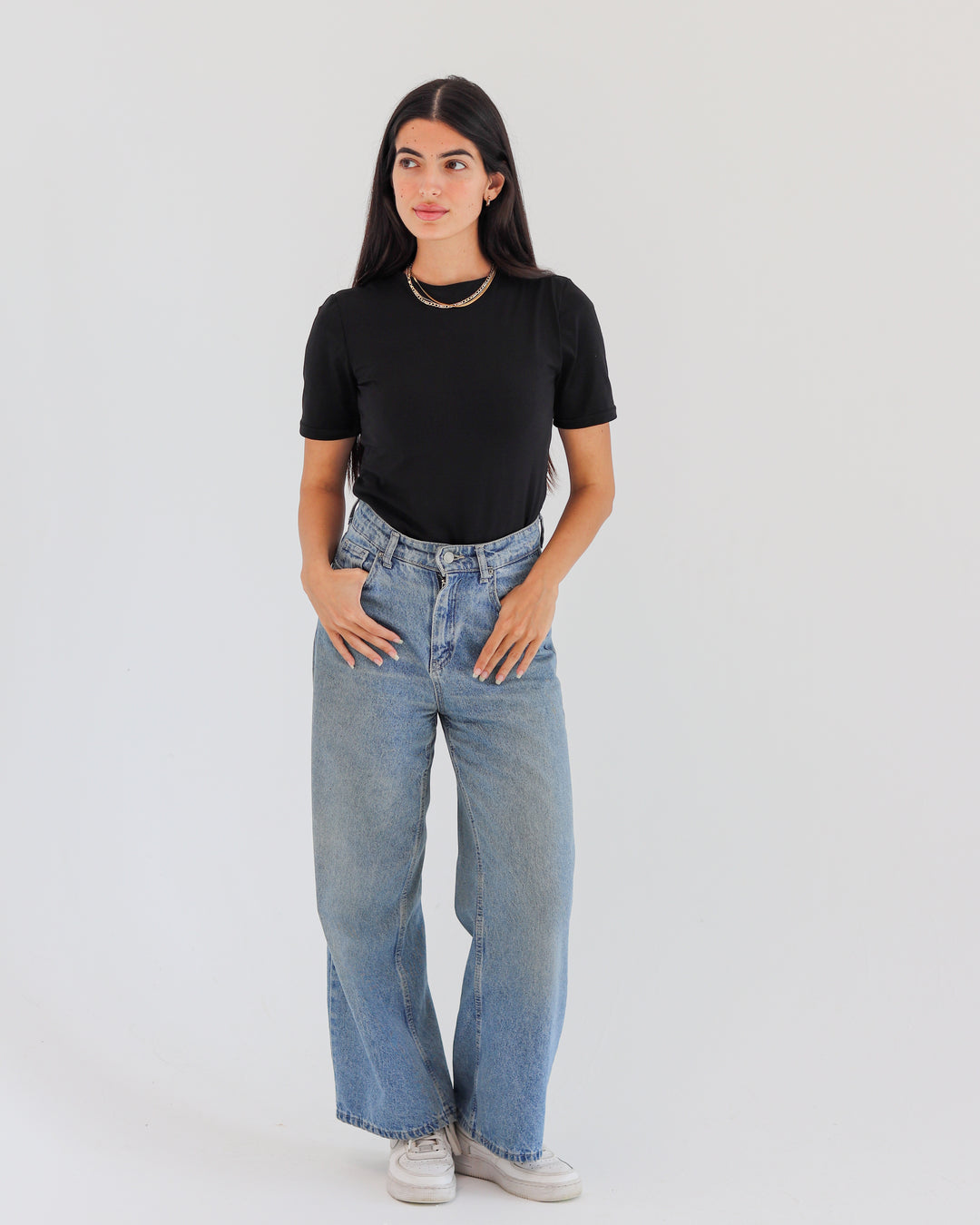 Half sleeves basic tops