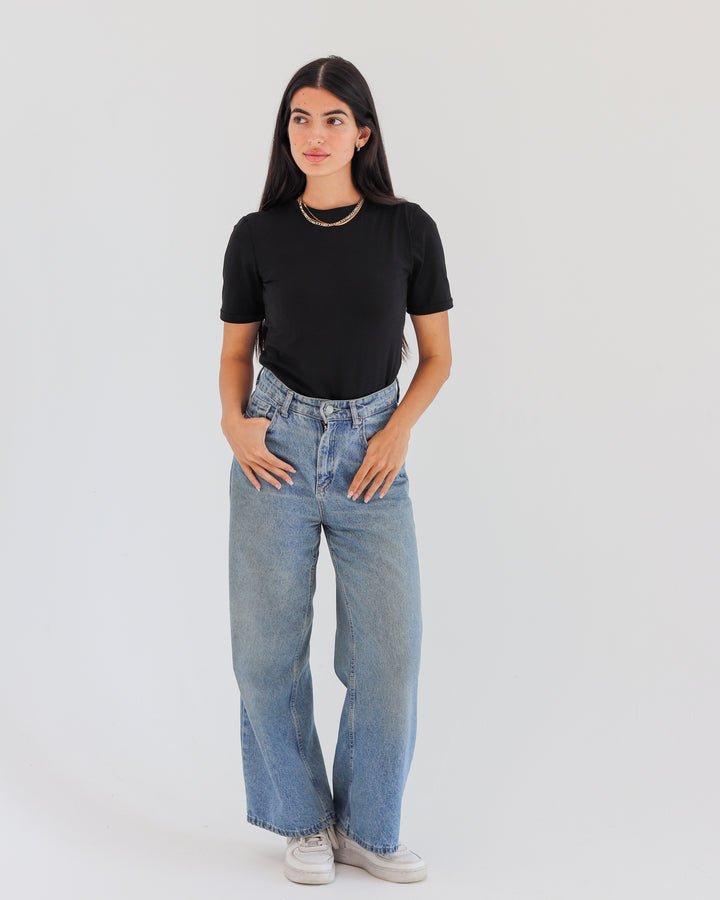 Half sleeves basic tops
