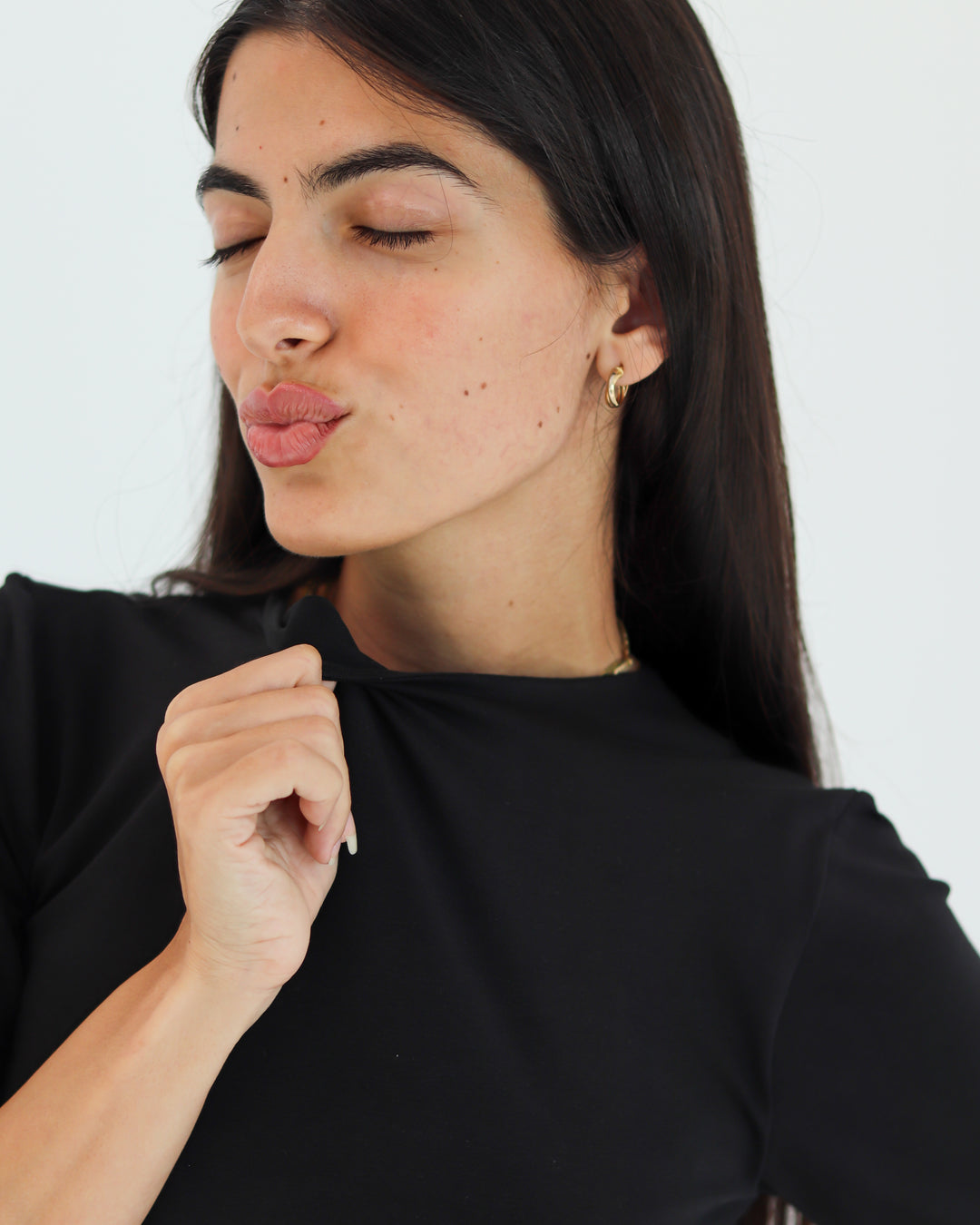Half sleeves basic tops