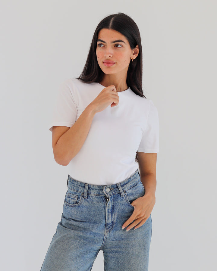 Half sleeves basic tops