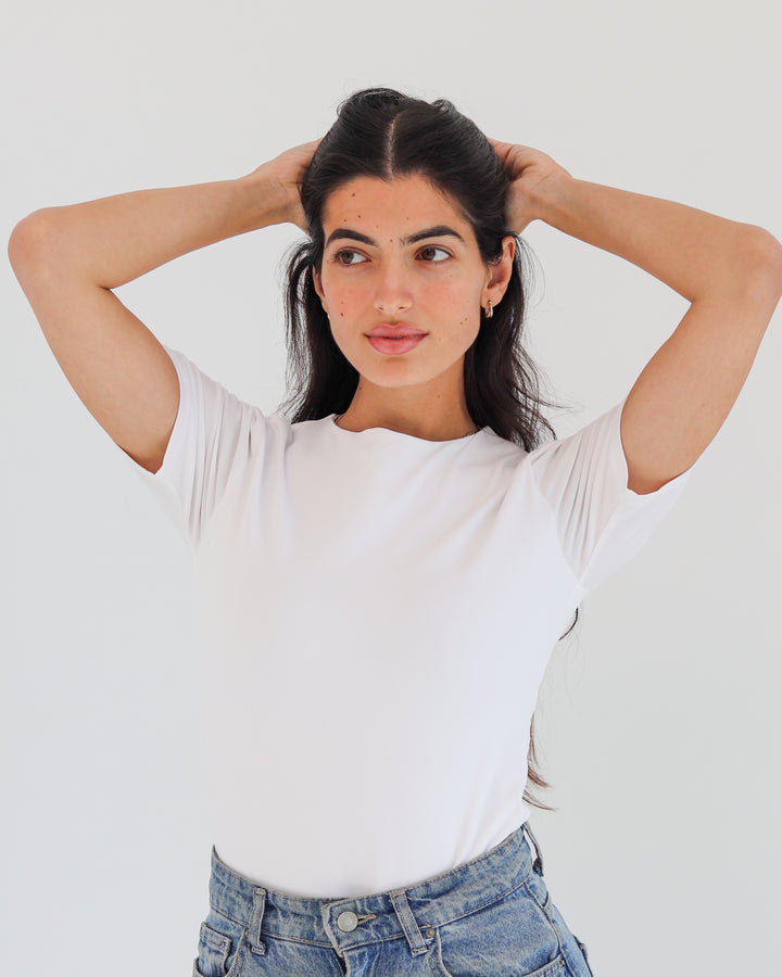 Half sleeves basic tops