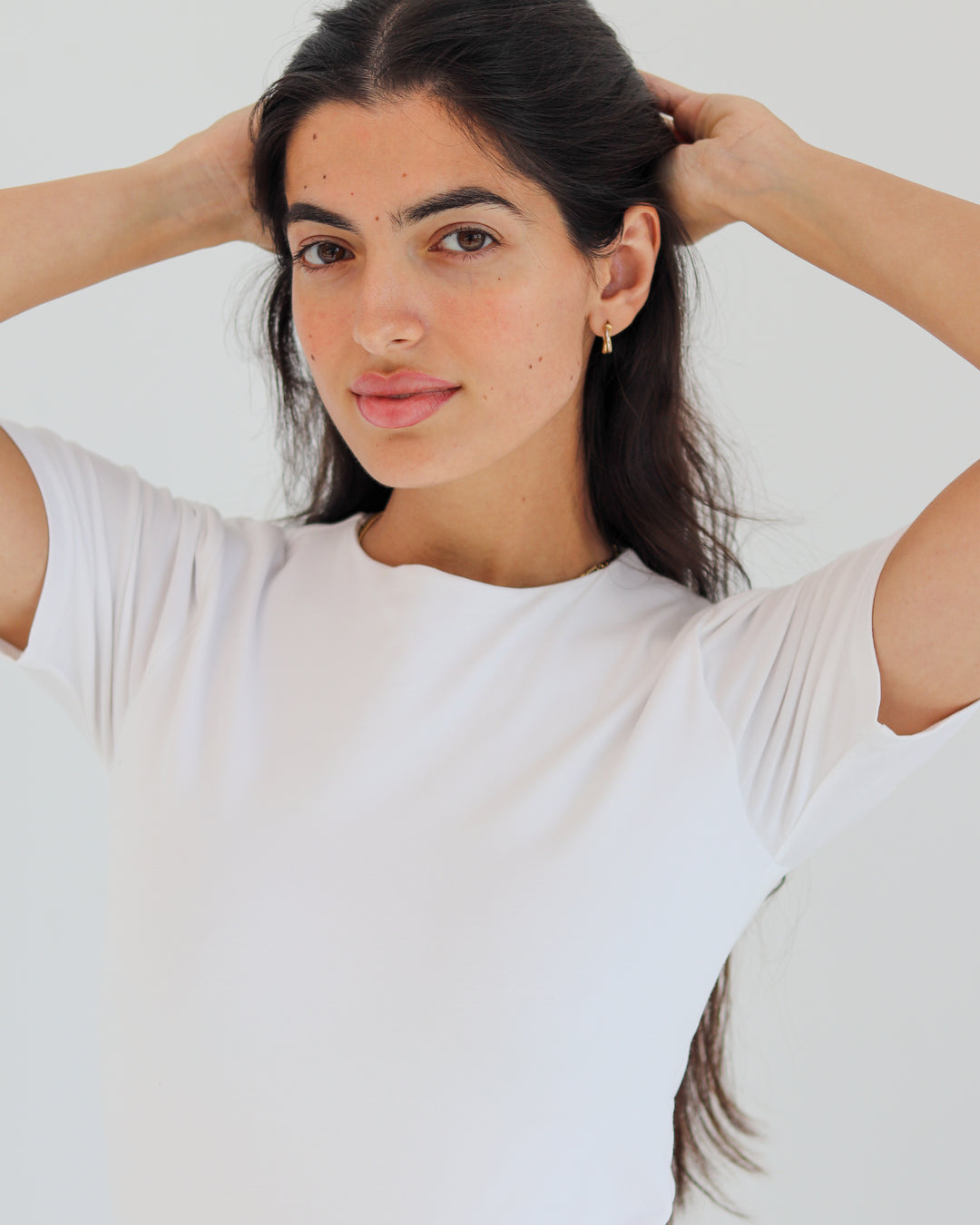 Half sleeves basic tops