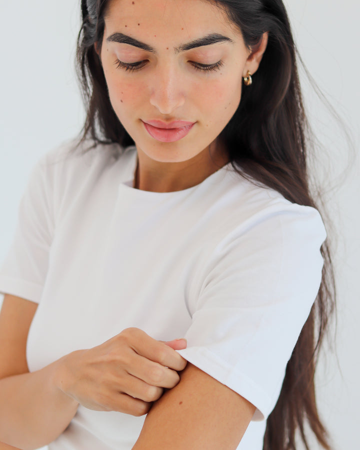 Half sleeves basic tops