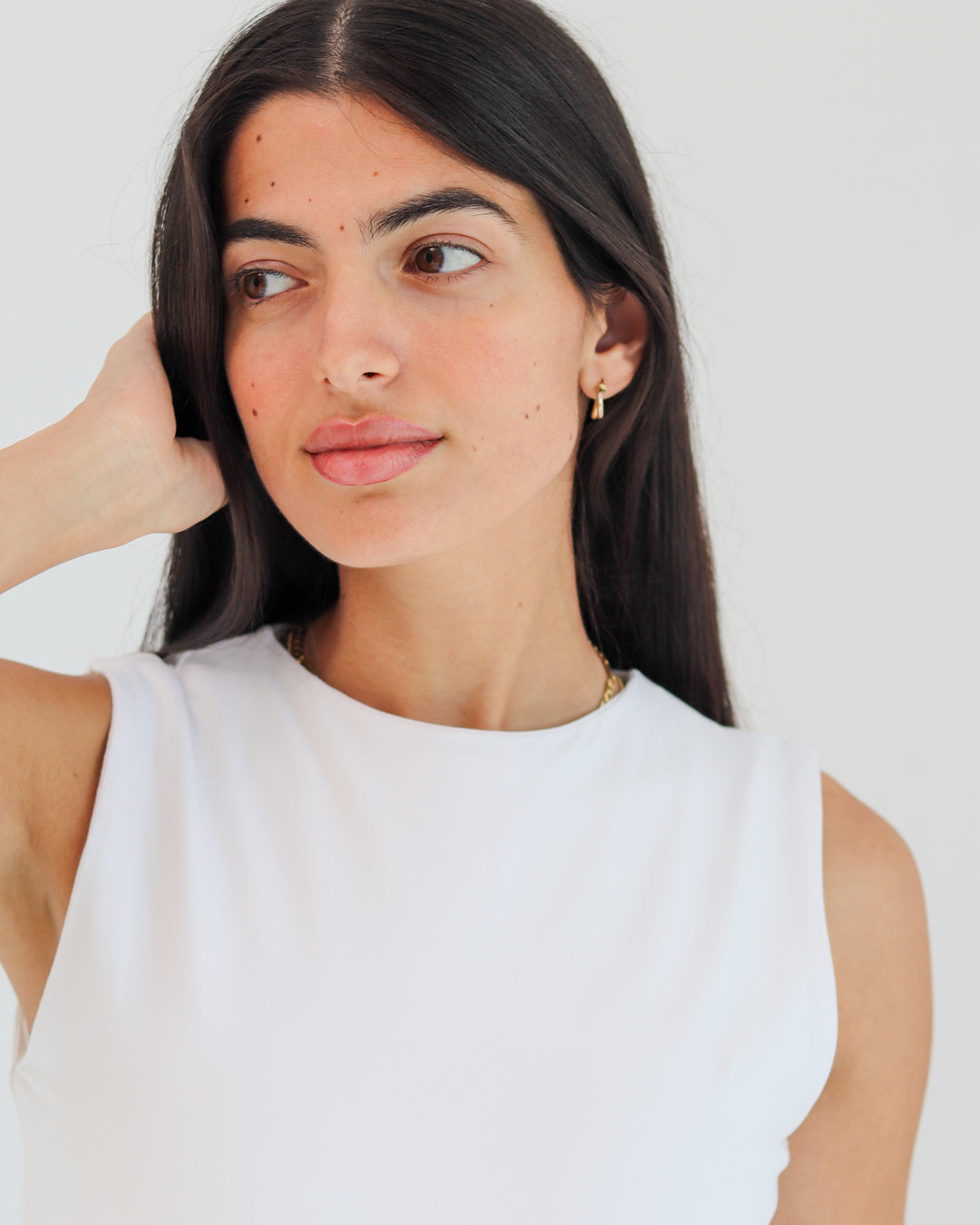 Wide straps basic top