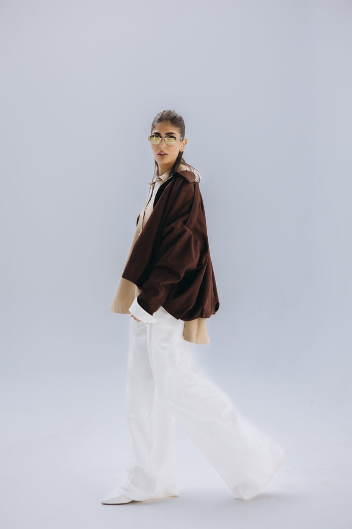 Chocolate brown Ruba jacket