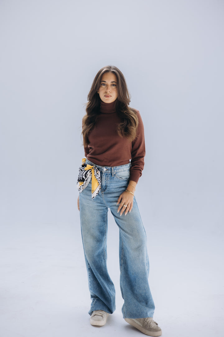 Brown Tala Turtleneck