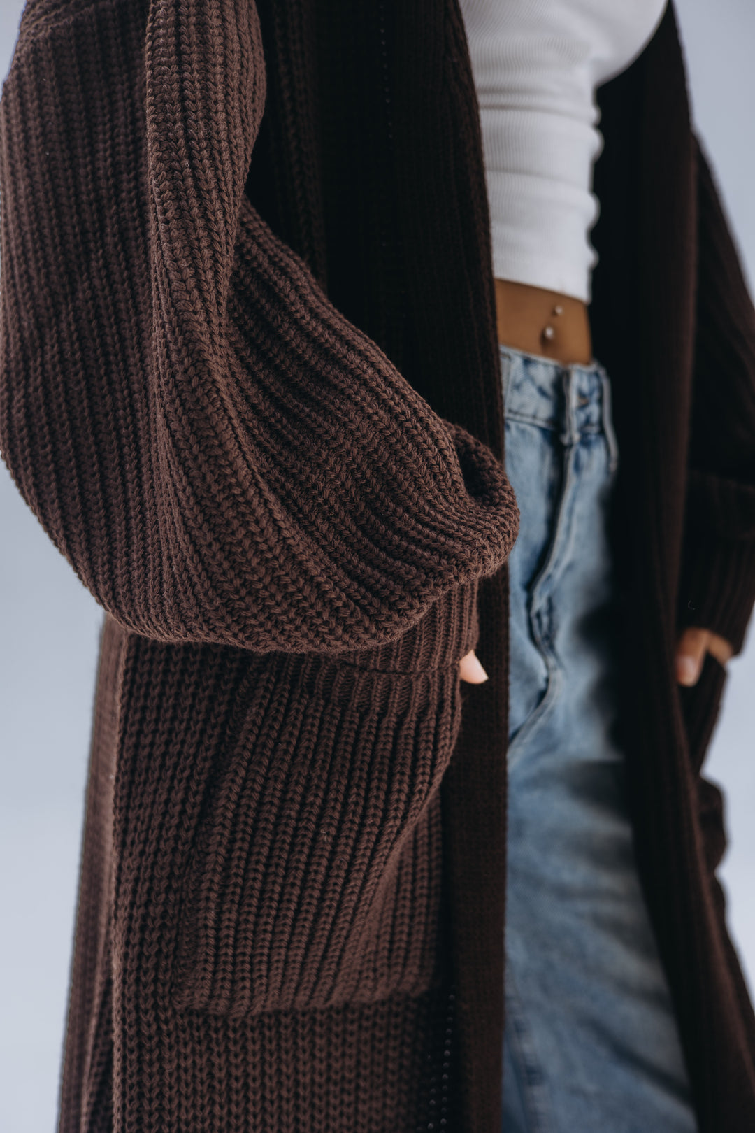 Brown Leila cardigan