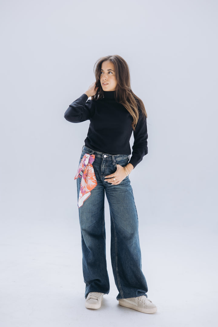 Black Tala Turtleneck