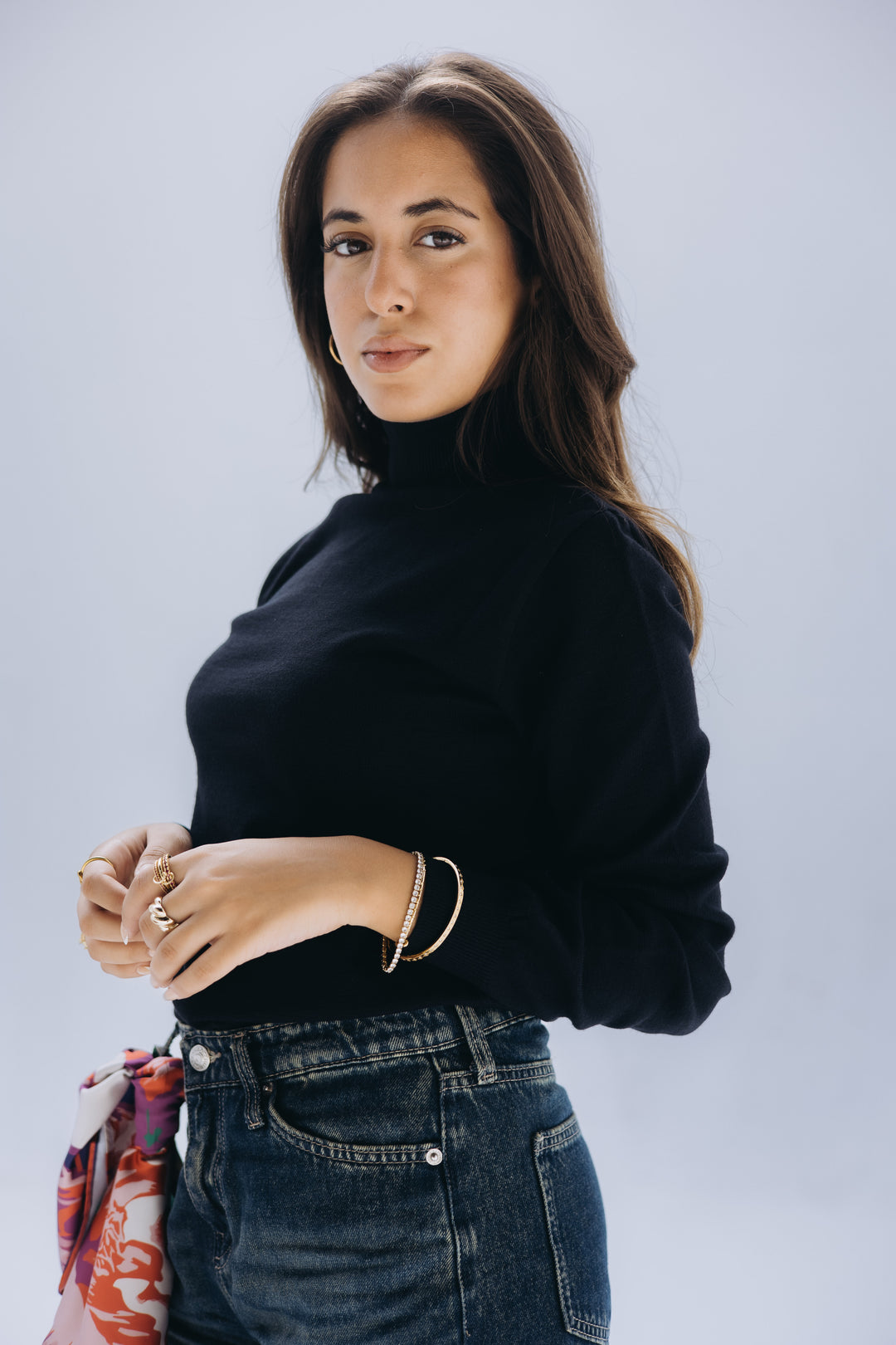 Black Tala Turtleneck