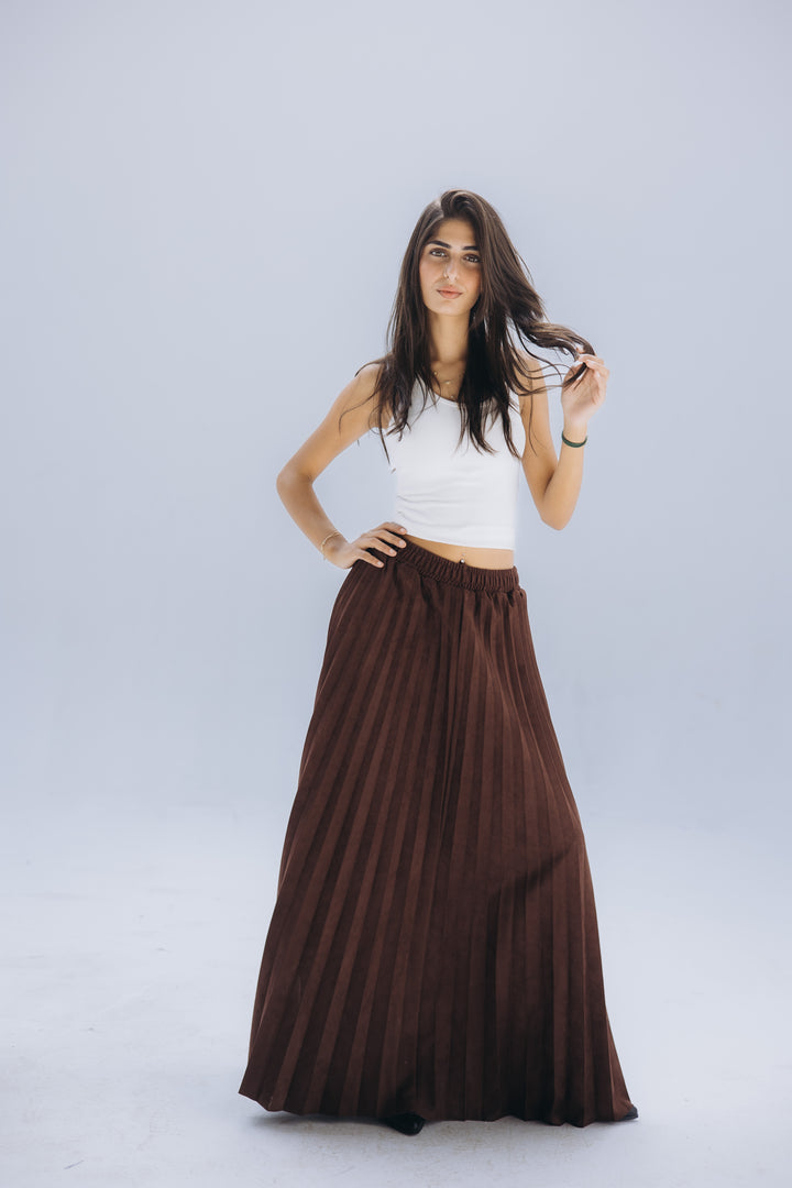 Brown Jameela skirt