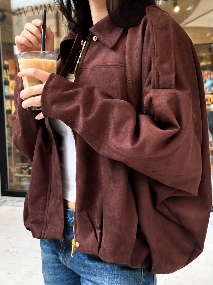 Chocolate brown Ruba jacket